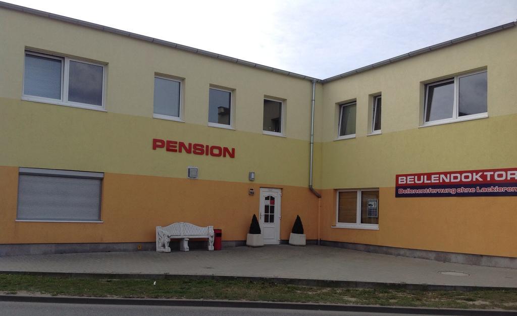 Pension An Der Werft รอสต็อค ภายนอก รูปภาพ